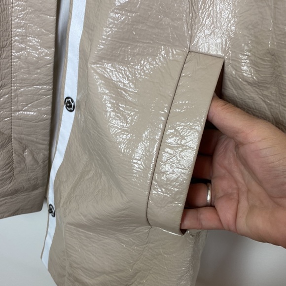 Topshop Beige Trench Coat - Picture 5 of 10